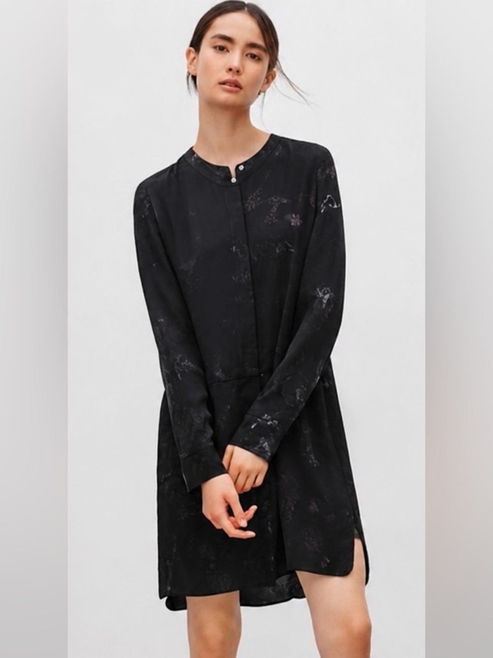 Aritzia Wilfred Bossut Silk Dress